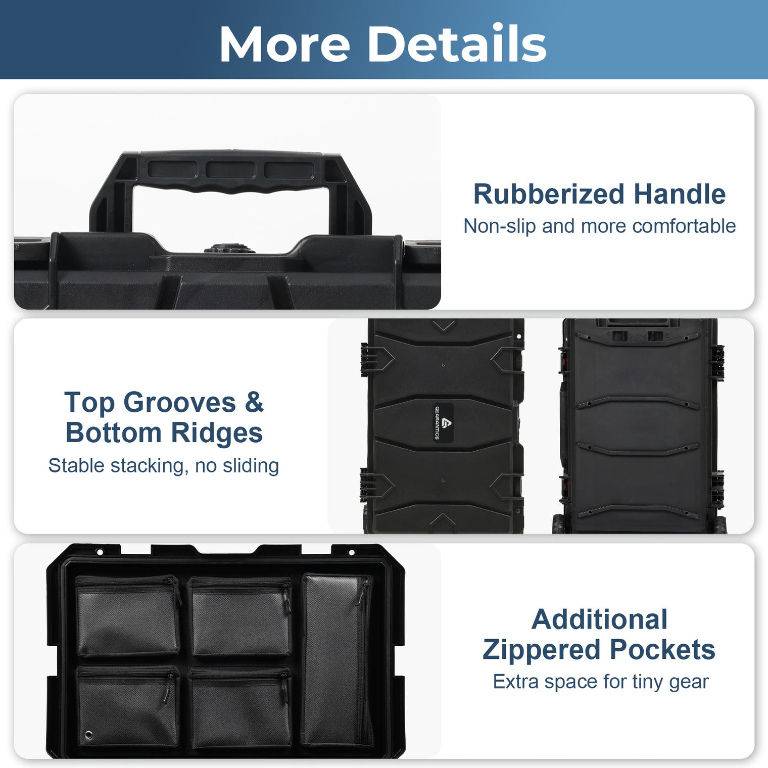 Weatherproof Hard Case for DJI Air 3S & Air 2S, Trolley Case with Custom-Cut EVA Foam, Wheels & Retractable Pull Handle, IP67 Waterproof Case for Camera, Drones and Gear